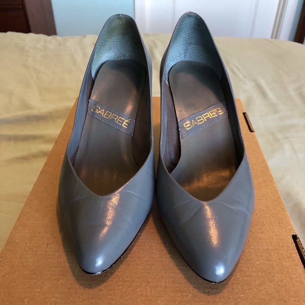 Gray Heels Size 6